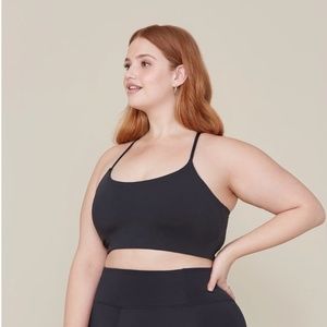 Girlfriend Collective Black Juliet Bralette